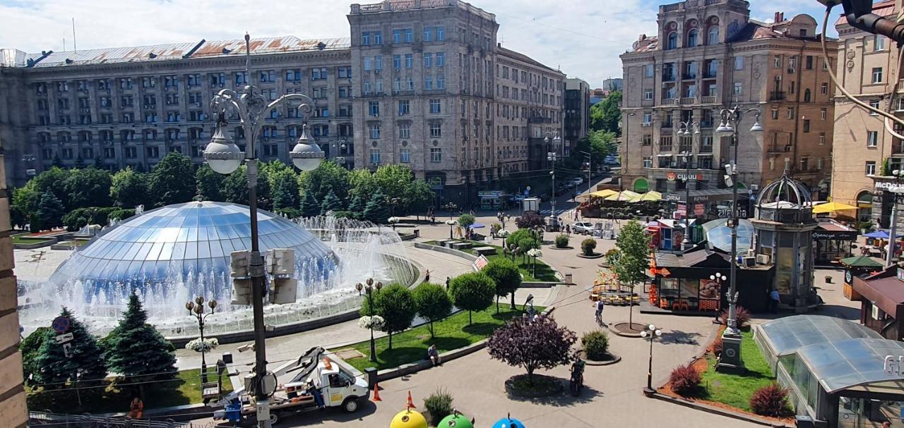 Home-Hotel Apartments On Maidan Nezalezhnosti Square Kiev Eksteriør bilde