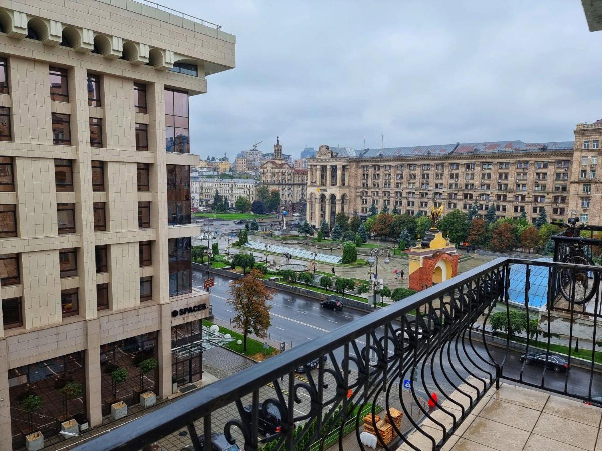 Home-Hotel Apartments On Maidan Nezalezhnosti Square Kiev Eksteriør bilde